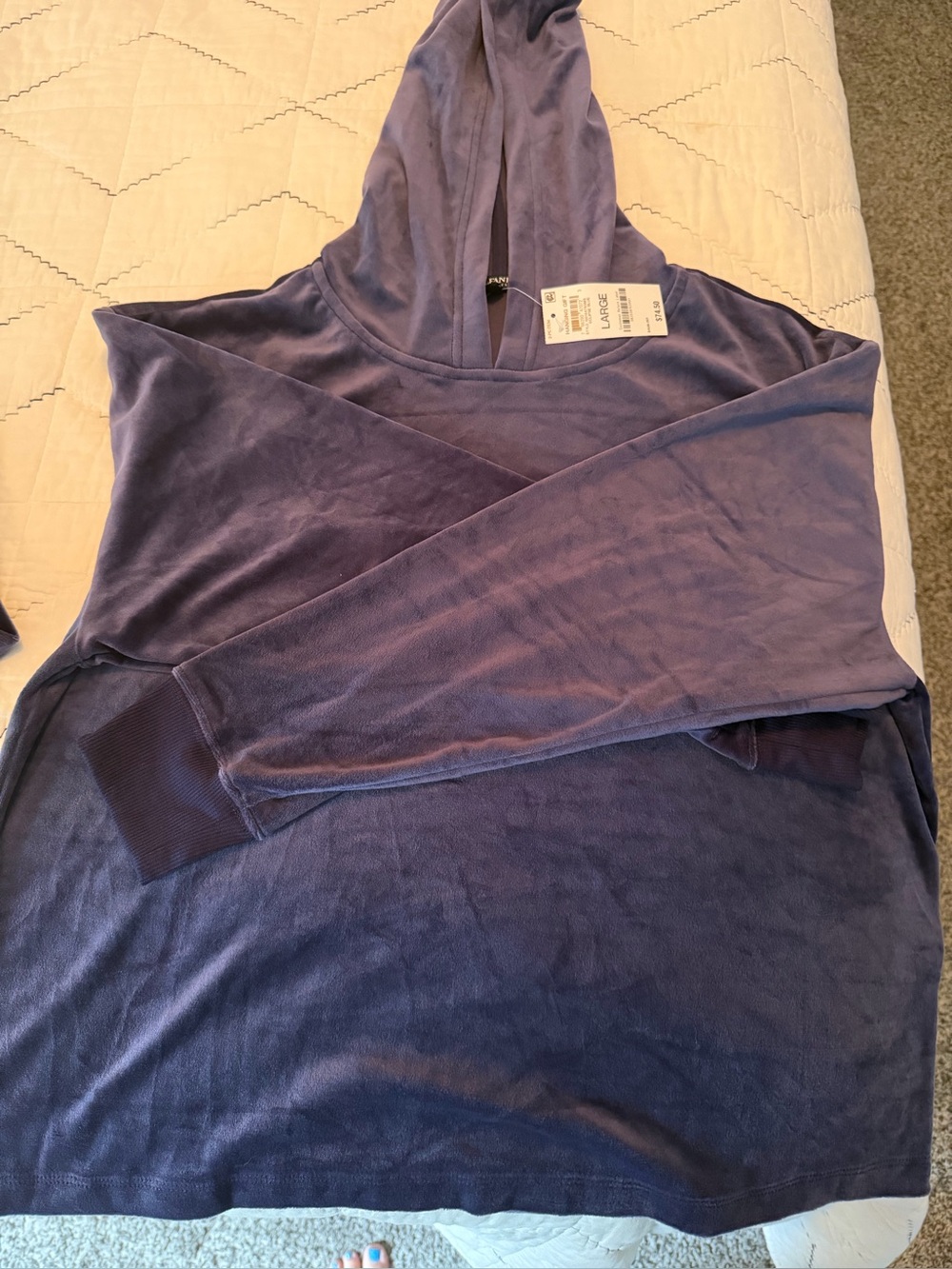 NWT Alfani Velour Matching Set - Size L